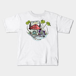 Mushroom House- Mystic Shop Kids T-Shirt